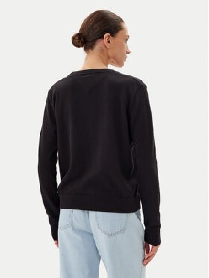 Tommy Jeans Sweter Essential DW0DW19888 Czarny Regular Fit