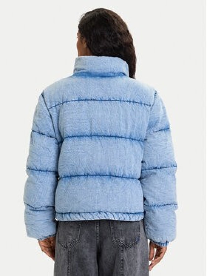 Guess Jeans Kurtka zimowa W5BL85 D6181 Niebieski Regular Fit