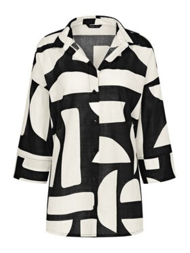 Triumph Koszula Summer 10222569 Czarny Oversize