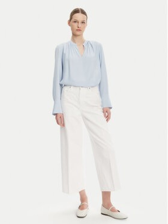 Tommy Hilfiger Jeansy WW0WW44363 Biały Wide Leg