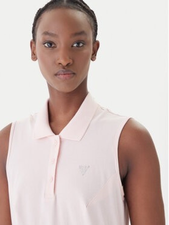 Guess Sukienka codzienna V6GK09 K3152 Różowy Regular Fit