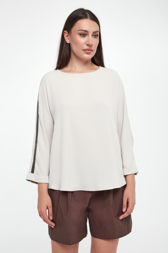 Bluzka damska satynowa JOSEPH RIBKOFF