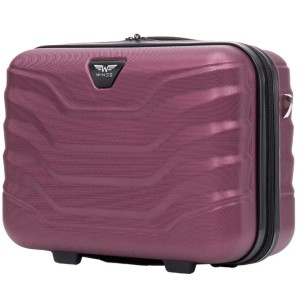Kuferek podróżny Wings PEAFOWL 2.0 kosmetyczka 14" BURGUNDY