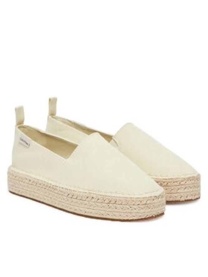 Calvin Klein Jeans Espadryle Platform Espadrille Ml Cs YW0YW01871 Beżowy