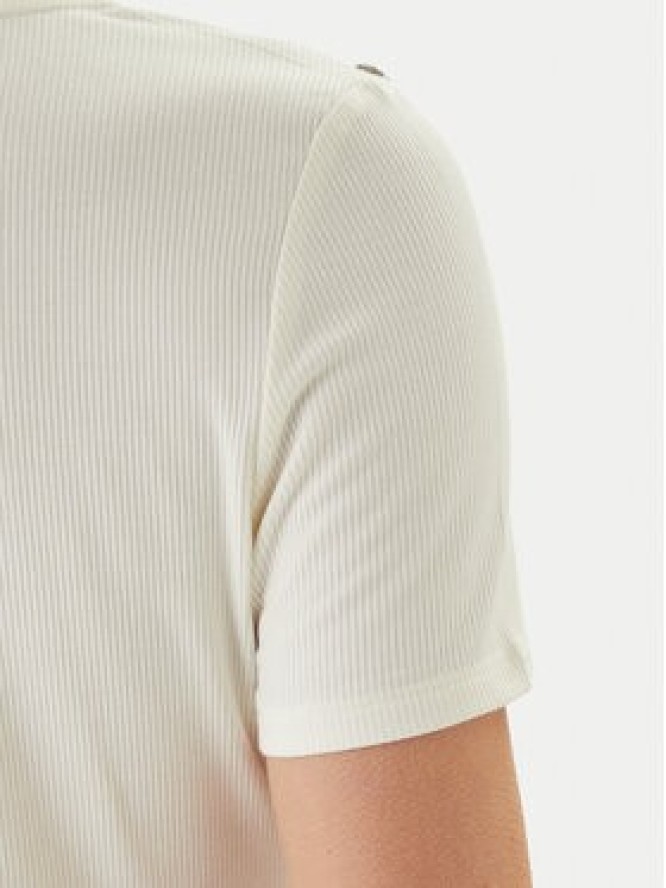 Morgan Bluzka 251-DOMANI Écru Slim Fit