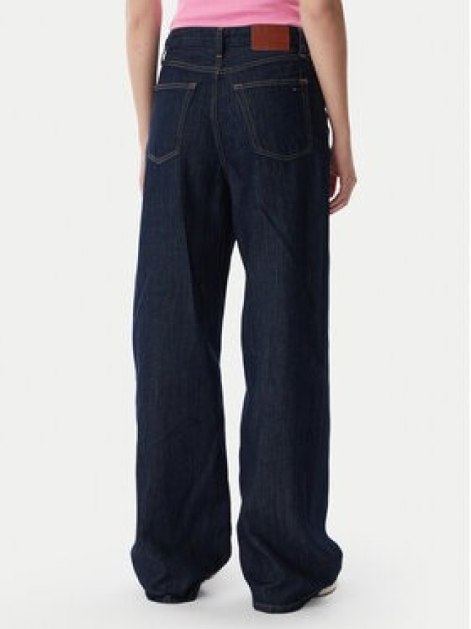 Tommy Jeans Jeansy Claire DW0DW23093 Granatowy Wide Leg