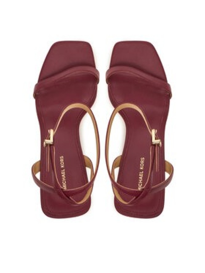 MICHAEL Michael Kors Sandały Liana 40T5LNHS1L Bordowy