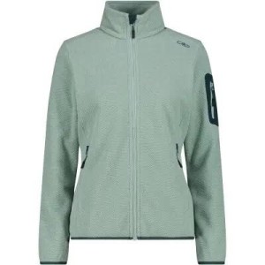 Kurtka polarowa CMP damska Knit-Tech 100% poliester – 09EU JADE-TREK GREEN