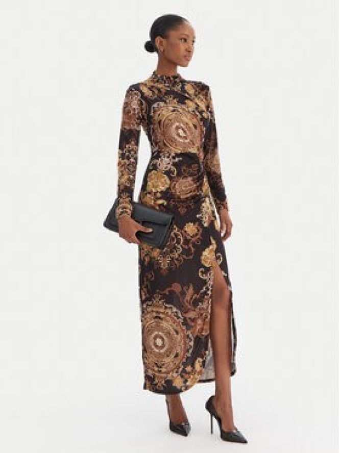 Rinascimento Sukienka koktajlowa CFC0020154002 Czarny Slim Fit