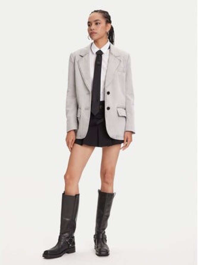 Miss Sixty Marynarka 6S1WJ58700 Szary Loose Fit