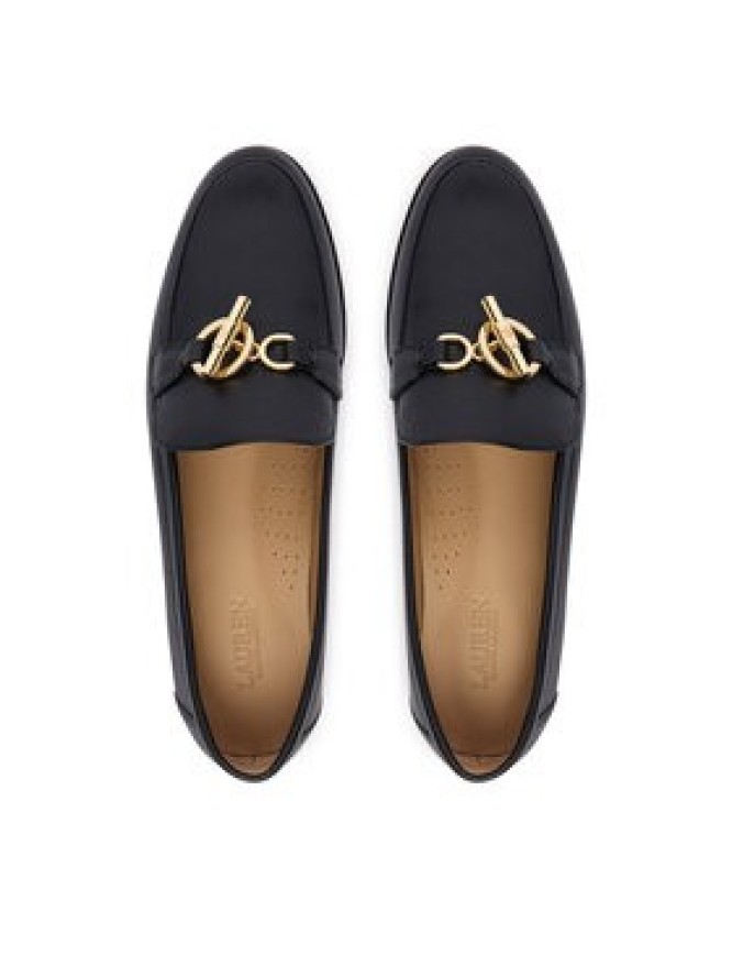 LAUREN RALPH LAUREN Loafersy 802P10534001 Czarny