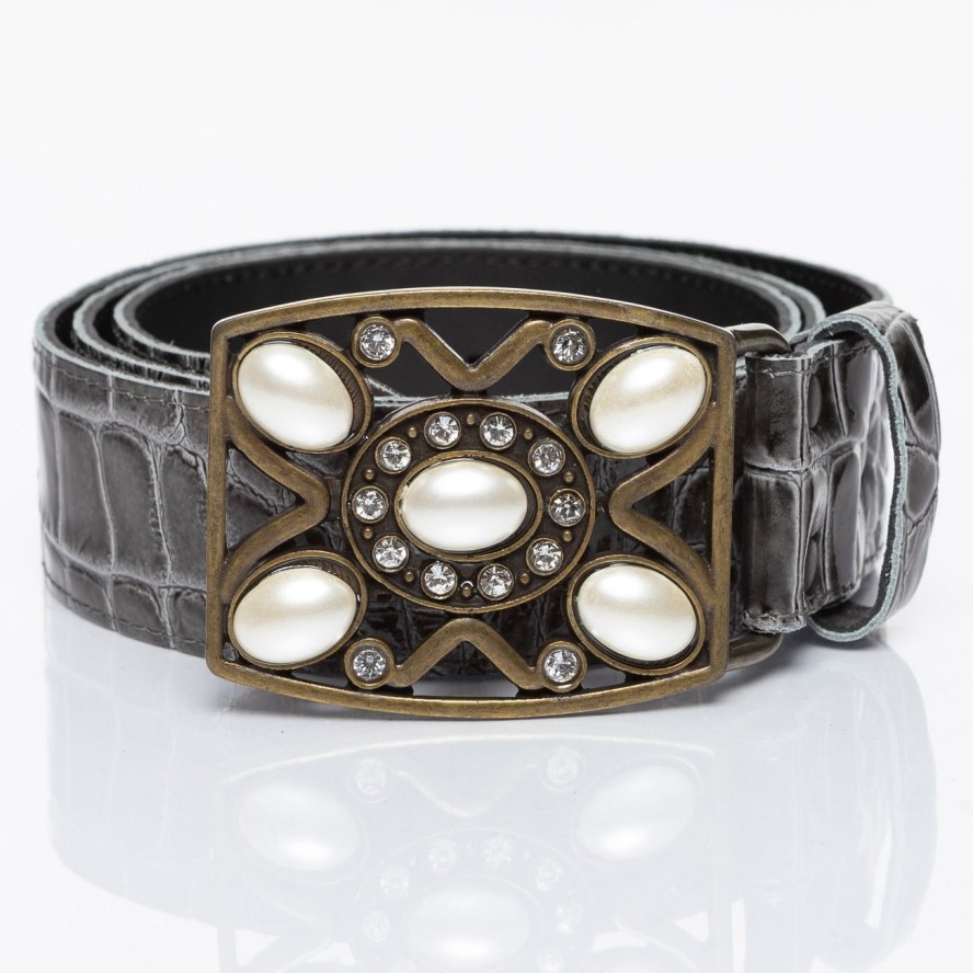 DAMSKI PASEK VANZETTI PASEK SKÓRZANY SOPO-VAN902 770 40mm Ledergürtel Q. 6186(6250)