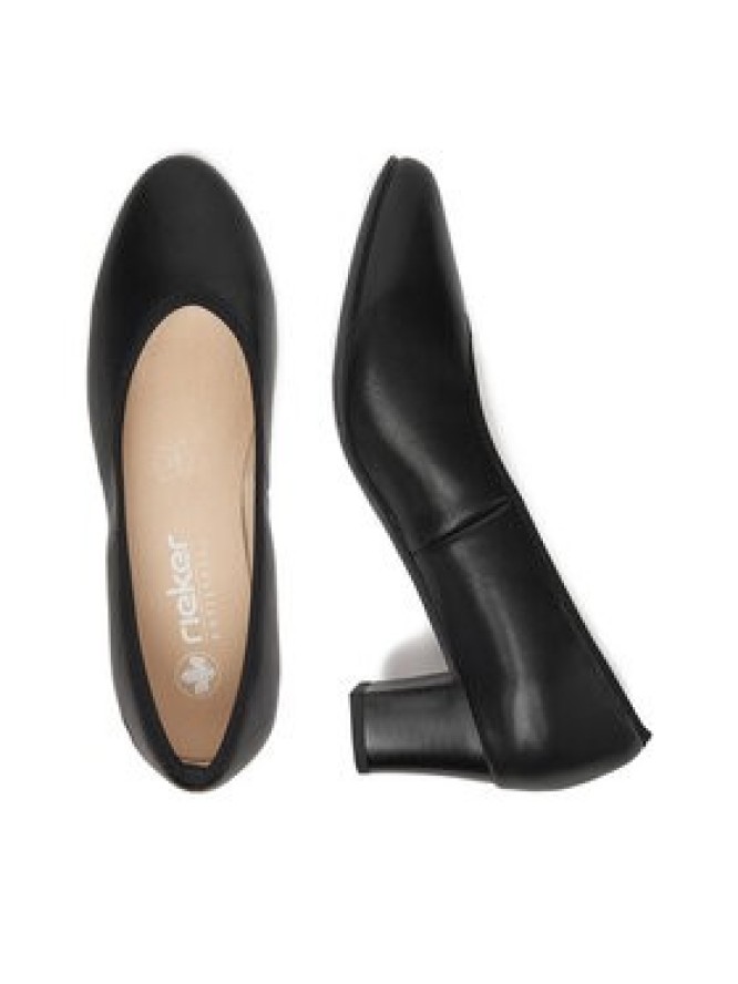 Rieker Półbuty 44650-04 Czarny