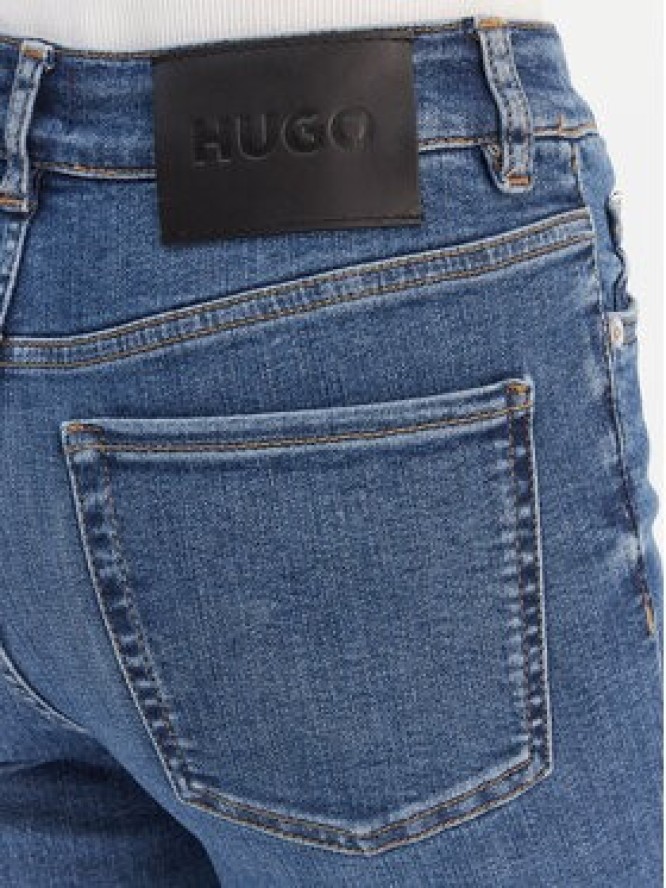 HUGO Jeansy Girall 1 50558698 Niebieski Skinny Fit