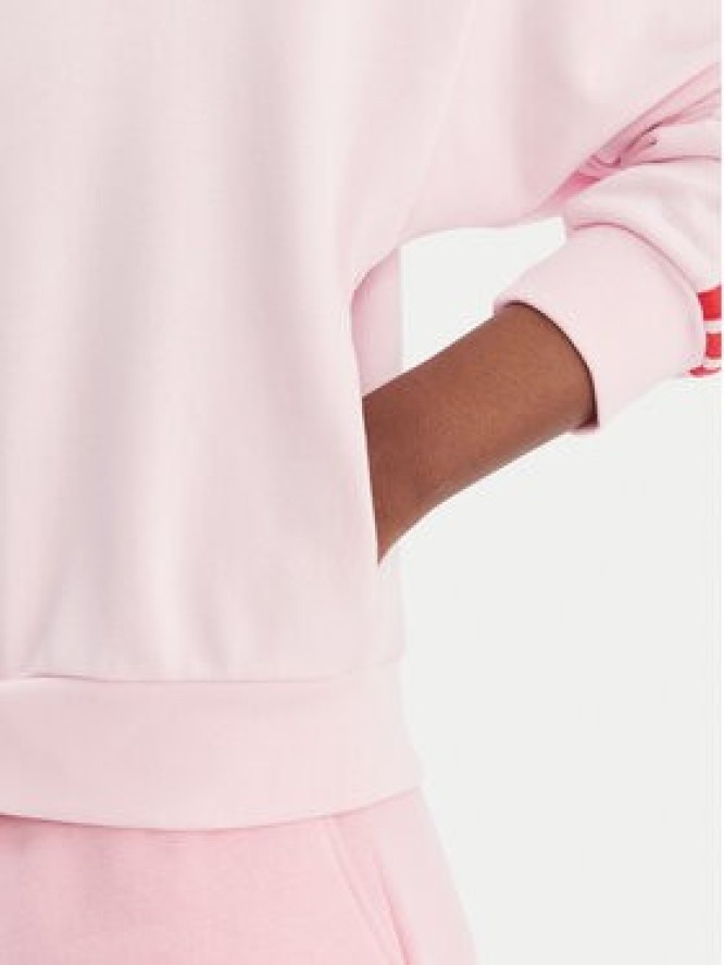 adidas Bluza Essentials 3-Stripes KD4789 Różowy Regular Fit