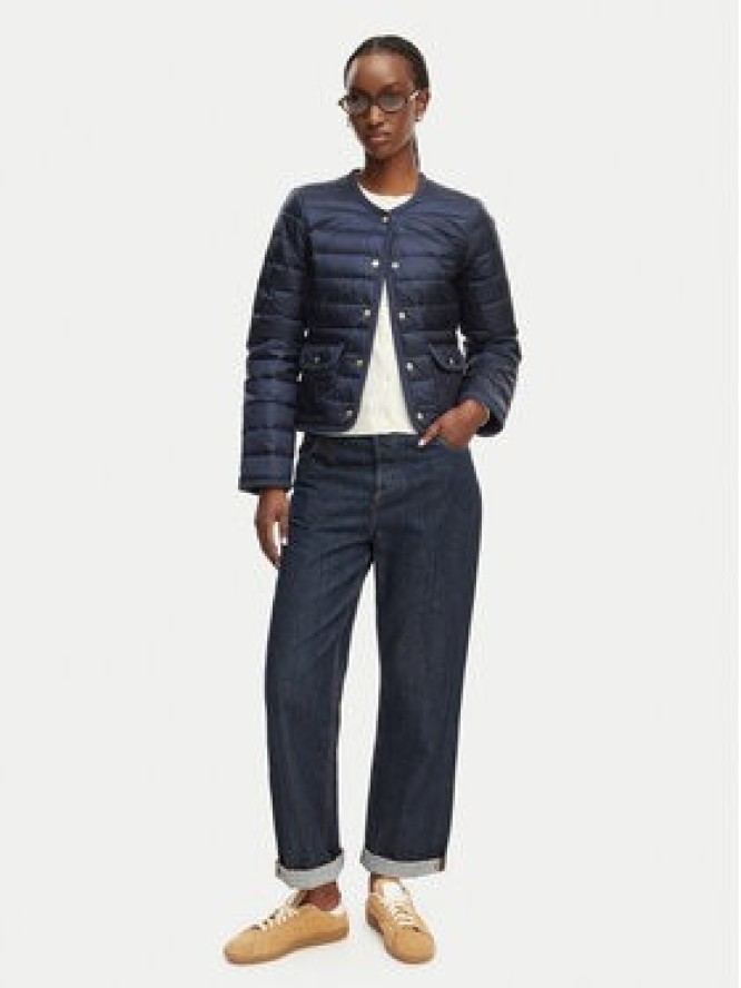 Tommy Hilfiger Kurtka przejściowa WW0WW49660 Granatowy Slim Fit