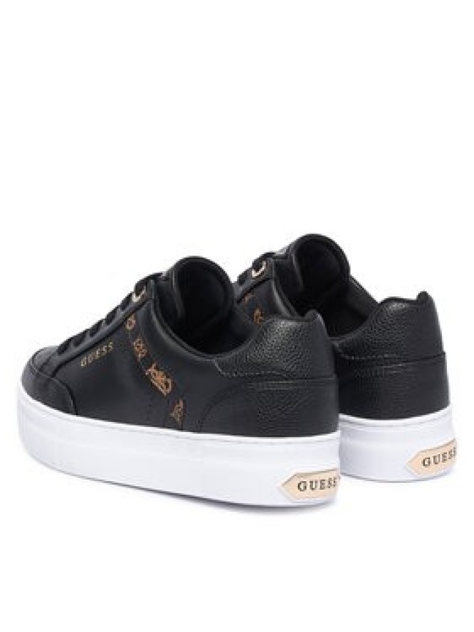 Guess Sneakersy FLTGXL ELE12 Czarny