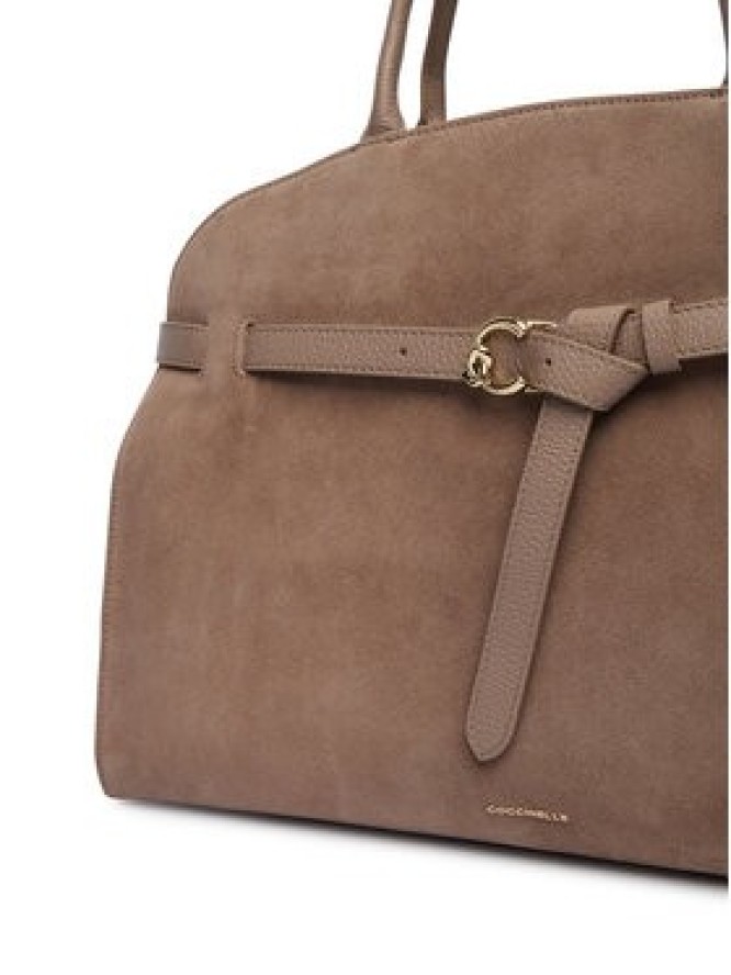 Coccinelle Torebka TLB Coccinellesabine Suede Bi E1 TLB 18 01 01 Beżowy ciemny