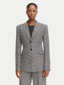 HUGO Marynarka 50570564 Szary Regular Fit