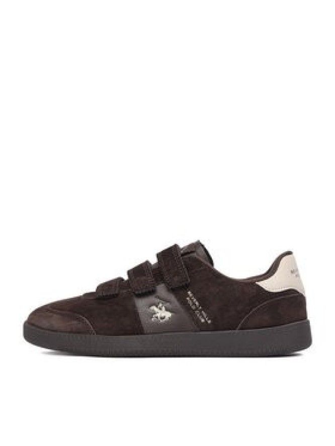 Beverly Hills Polo Club Sneakersy EO-WP40-LC-250901N Brązowy ciemny