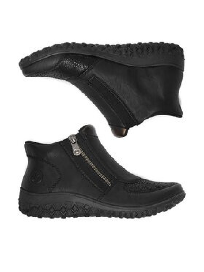 Rieker Botki CEO-59558-00 Czarny