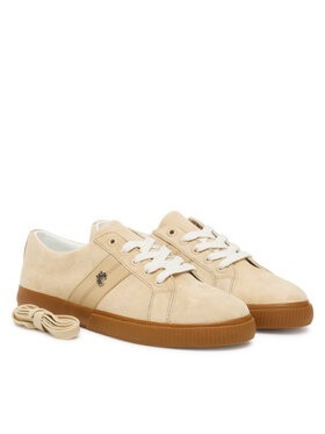 LAUREN RALPH LAUREN Sneakersy Janson II 802868344004 Beżowy