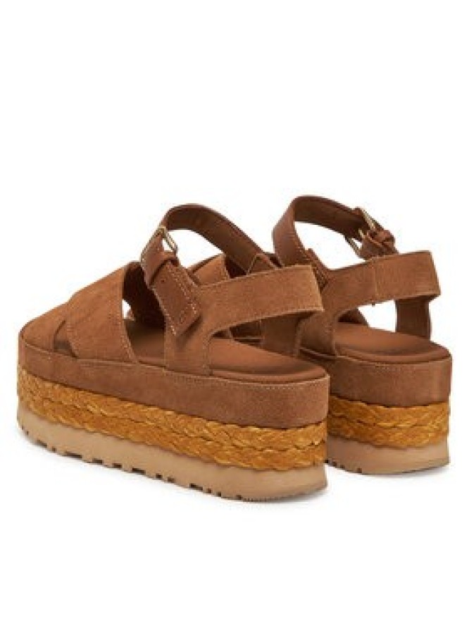 Ugg Espadryle W Aubrey Ankle Strap 1167471 Brązowy