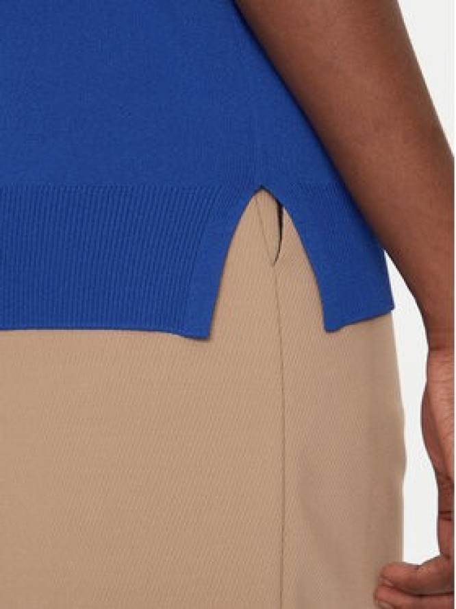 Luisa Spagnoli Sweter Caracalla 58686 Niebieski Regular Fit