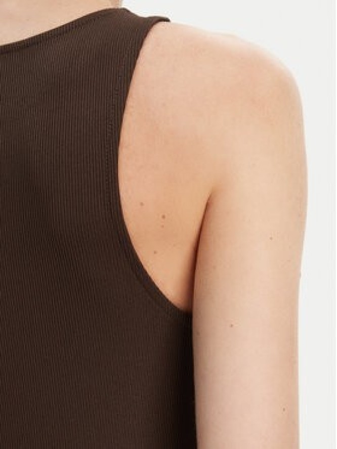 Guess Top W5GP57 KCV52 Brązowy Regular Fit