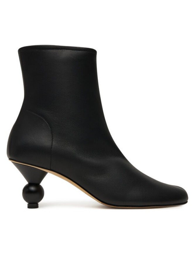 Weekend Max Mara Botki Acro 2525796014600 Czarny