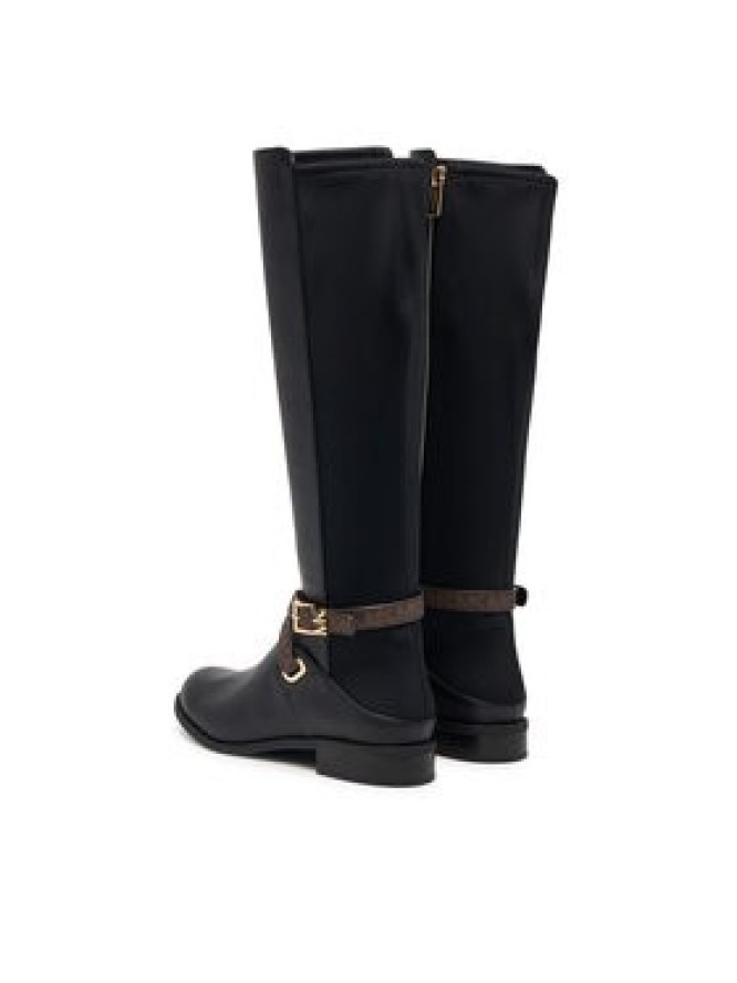 MICHAEL Michael Kors Oficerki Rachel Flat Boot 40F6RCFB6L Czarny