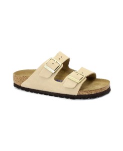 Sandały Birkenstock Arizona Sfb Skóra Nubukowa Damskie