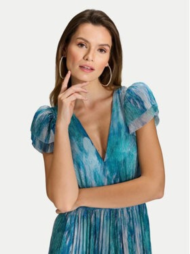 Swing Sukienka wieczorowa 5AI18000 Niebieski Regular Fit