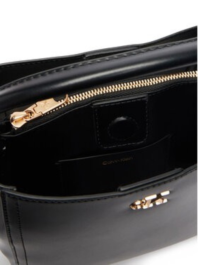 Calvin Klein Torebka Ck Bucket With Strap LV04F3174G Czarny