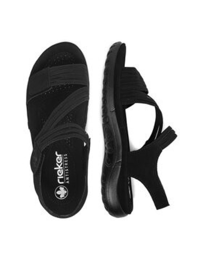 Rieker Sandały CEO-64870-02 Czarny