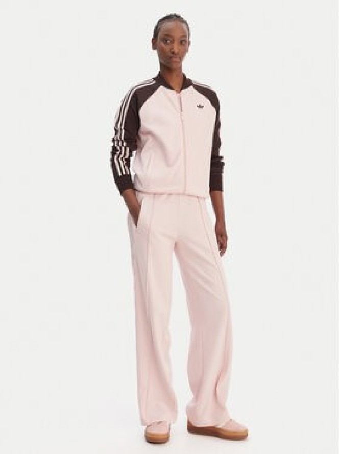 adidas Spodnie dresowe Firebird Lace KC6444 Różowy Loose Fit