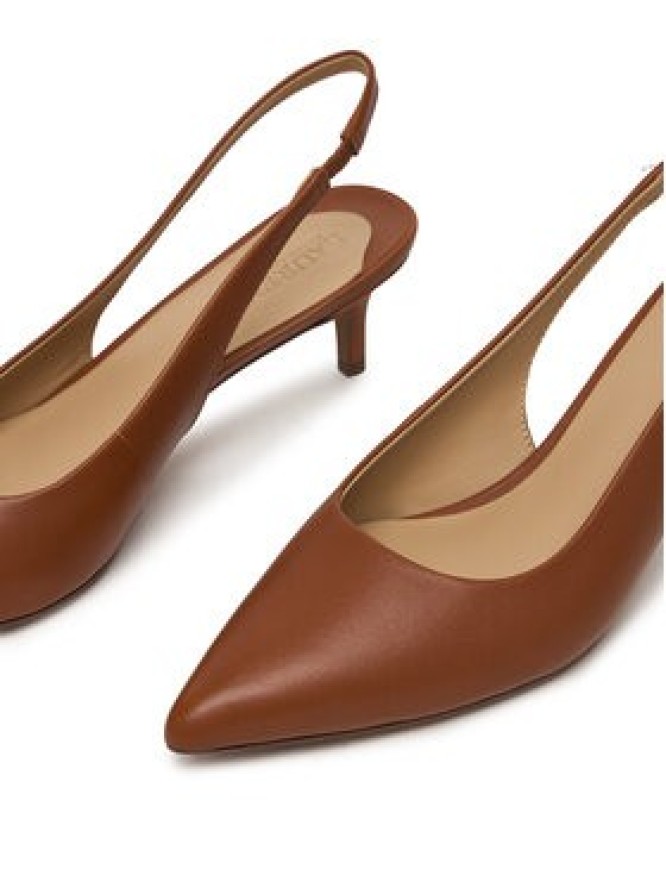 LAUREN RALPH LAUREN Czółenka Lolah 802P09033002 Brązowy