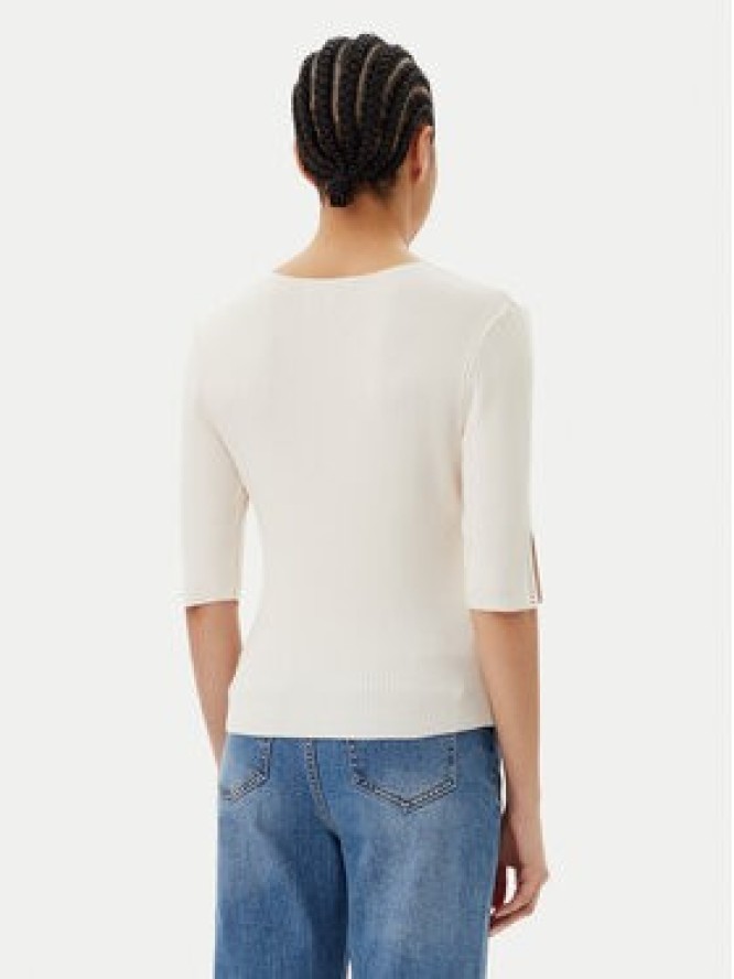 Morgan Sweter 251-MCHAMPI Beżowy Slim Fit