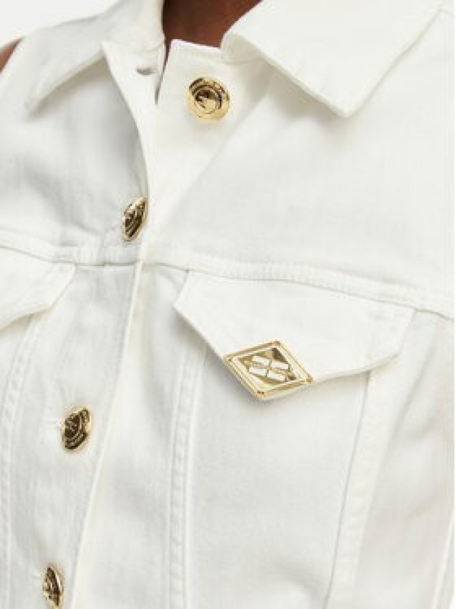 Elisabetta Franchi Kombinezon TJ-45N-61E2-V550 Biały Regular Fit