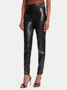 Guess Legginsy New Prescilla W4BB18 WGIK0 Czarny Slim Fit