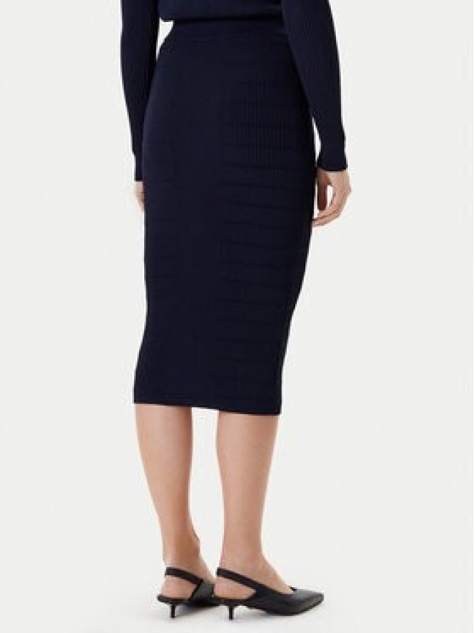 Guess Spódnica mini W5YD66 Z0130 Granatowy Slim Fit