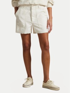 Polo Ralph Lauren Szorty materiałowe 211949934002 Écru Relaxed Fit