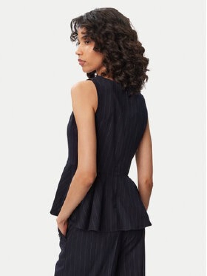 French Connection Bluzka Alia 729F3 Granatowy Slim Fit