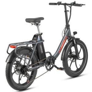 MAXTRON MULE składany rower elektryczny, 20-calowe opony o dużej szerokości