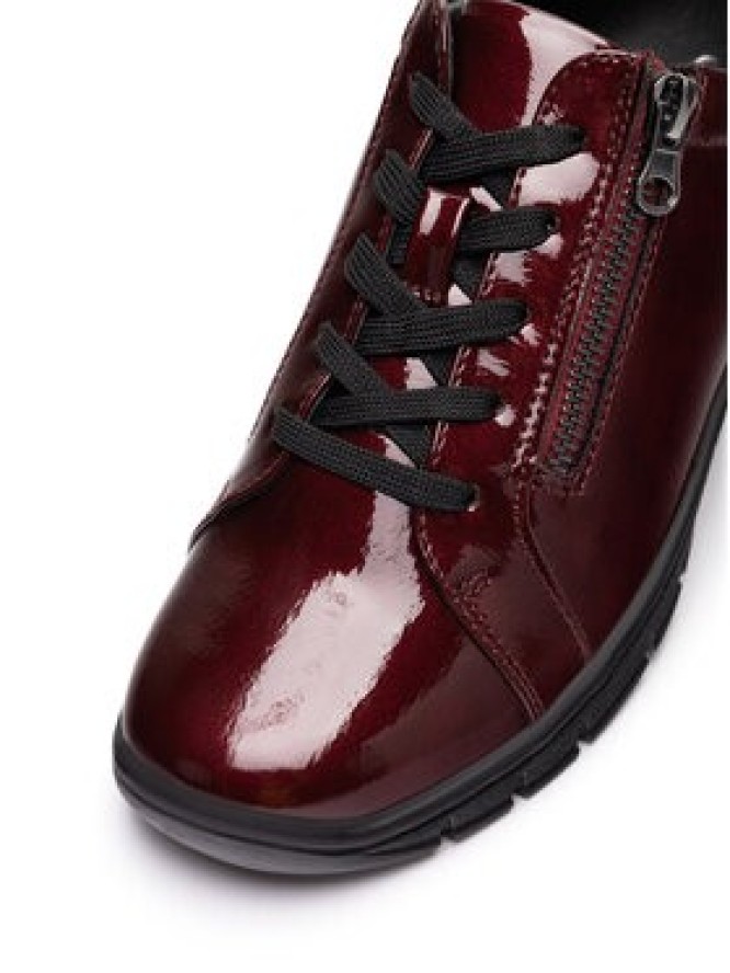 Clara Barson Półbuty CLAIRE WS6075-16 Bordowy