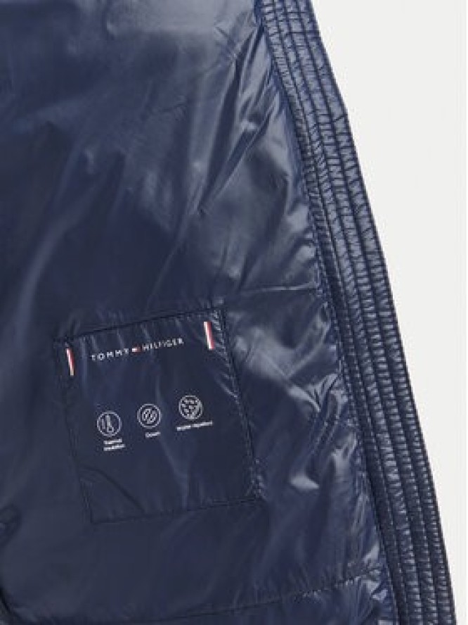 Tommy Hilfiger Kurtka puchowa WW0WW47354 Granatowy Slim Fit