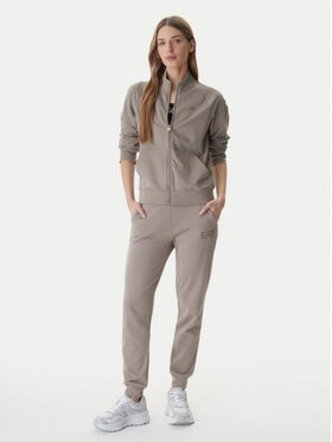 EA7 Emporio Armani Bluza 7W000457 AF13135 Brązowy Regular Fit