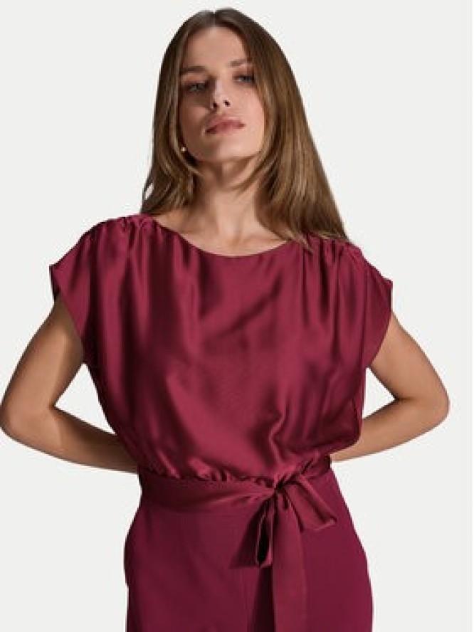 Swing Kombinezon 3AD00400 Bordowy Relaxed Fit