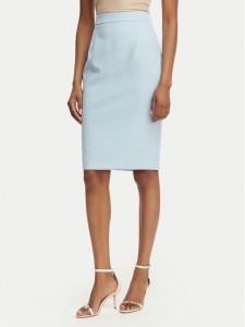 Maryley Spódnica mini 26EB710/43MA Niebieski jasny Regular Fit