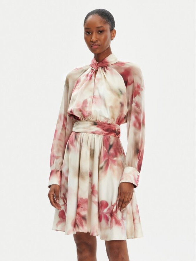 Marciano Guess Sukienka koktajlowa 5GGK19 7099Z Beżowy Regular Fit